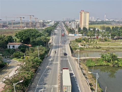 广州南沙珠江工业园道路完善工程